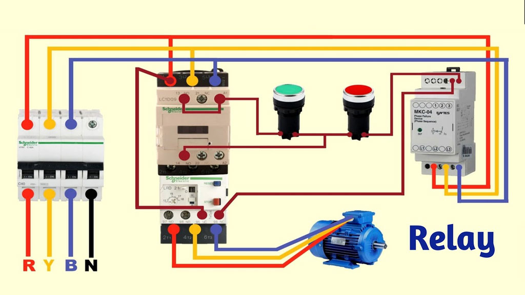 WiringMonitoringRelayContactor
