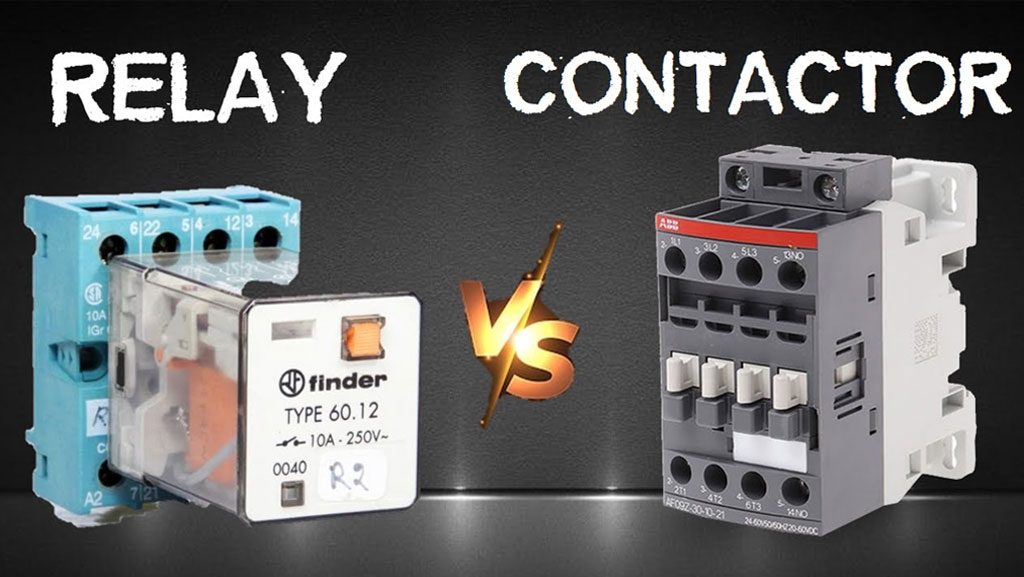مقایسه عملکرد رله و کنتاکتور