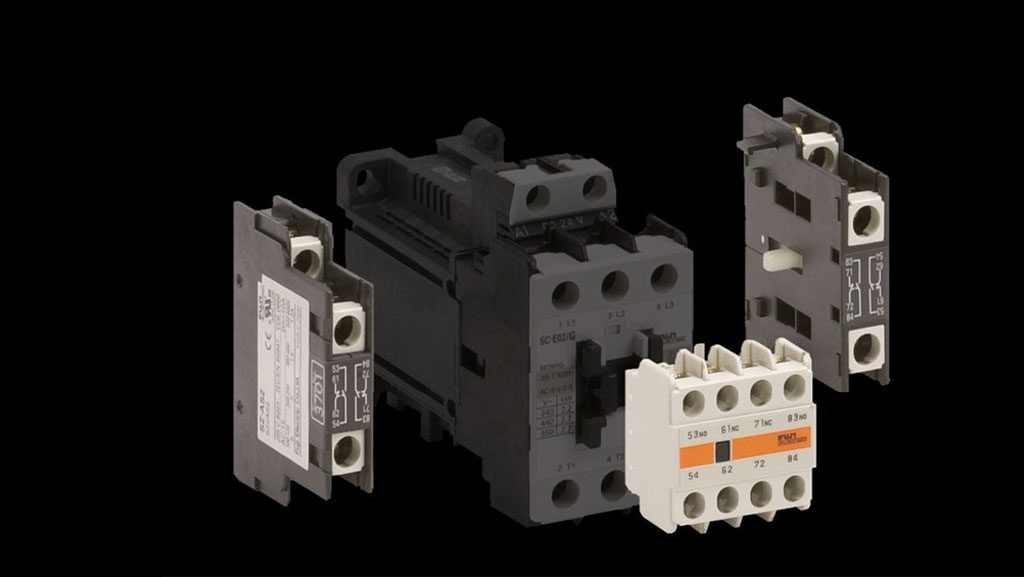 auxiliary-contact-in-contactor کنتاکتور کمکی کنتاکتور و کاربردهای آن