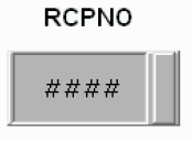 تعیین RCPNO در صفحه HMI