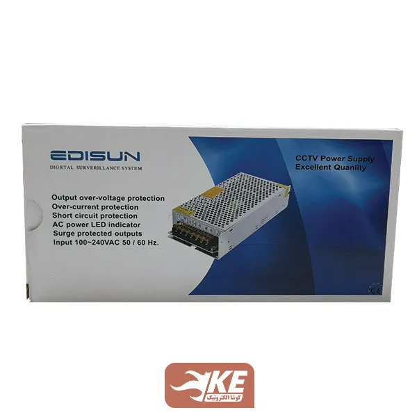 منبع تغذیه کف خواب 24 ولت 5 آمپر ادیسون