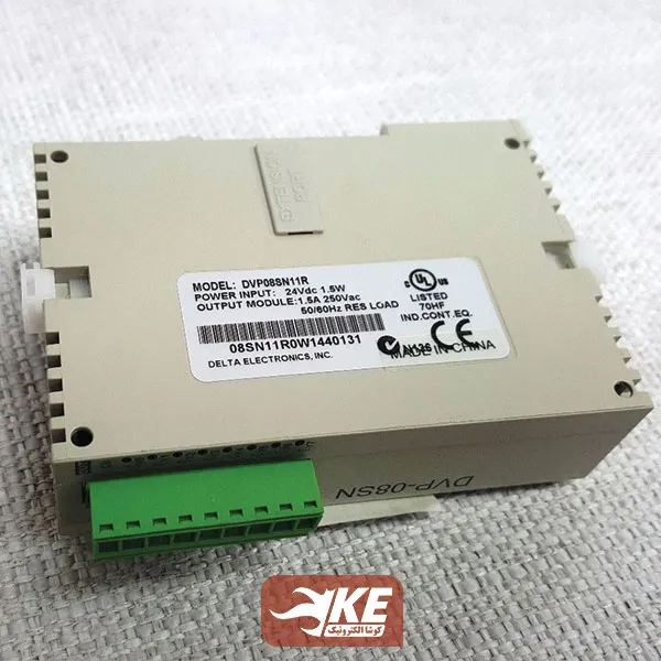 ماژول توسعه DVP08SN با خروجی رله