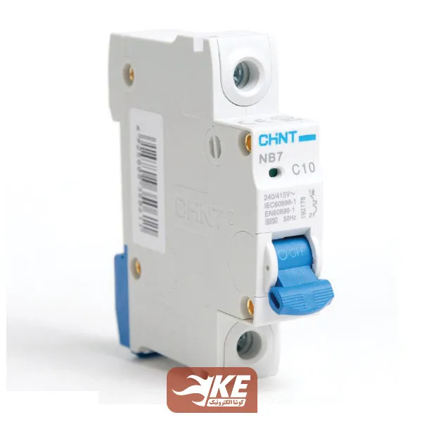 کلید مینیاتوری 6KA تک پل 25آمپر C سری NB7 چینت