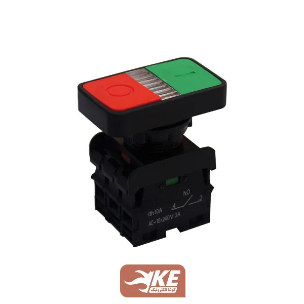 شستی دوبل استپ استارت چراغدار رعد