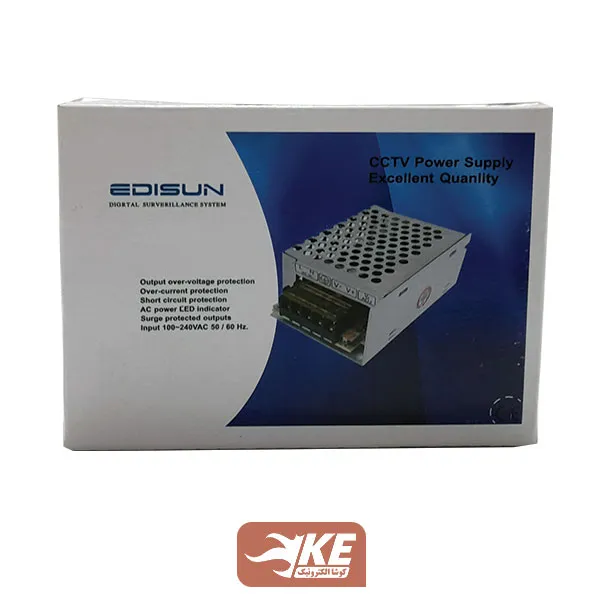 منبع تغذیه کف خواب 5 ولت 5 آمپر ادیسون