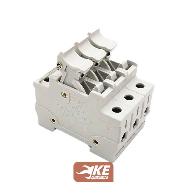 نگهدارنده فیوز سه پل 38*10 چینت
