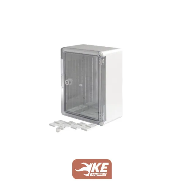 تابلو ABS درب شفاف 35×25 دانوب