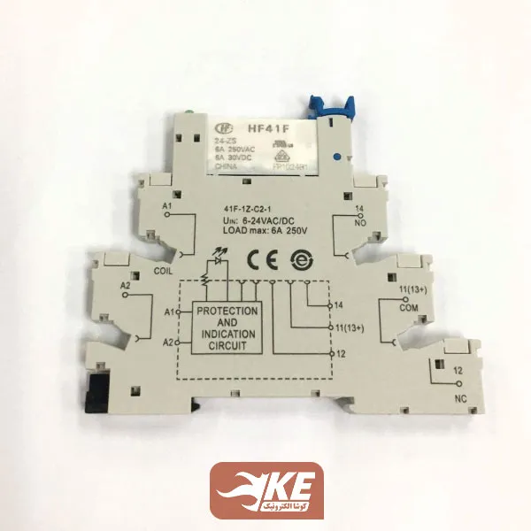ماژول رله 24ولت 6آمپر هونگفا