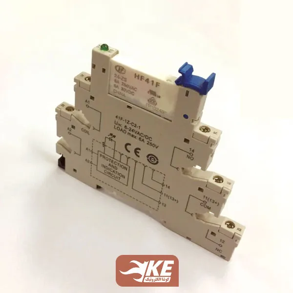 ماژول رله 24ولت 6آمپر هونگفا