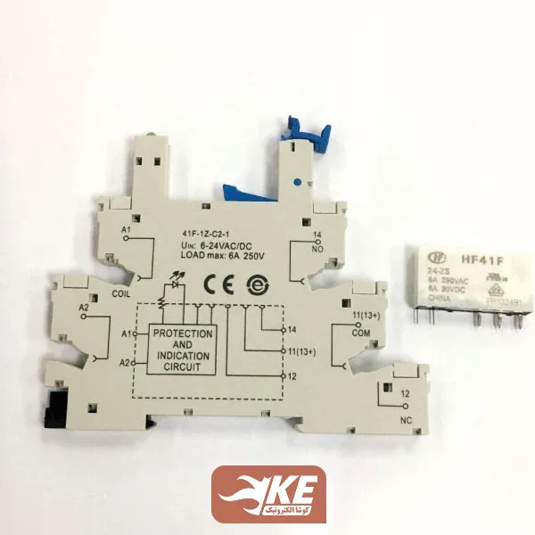 ماژول رله 24ولت 6آمپر هونگفا