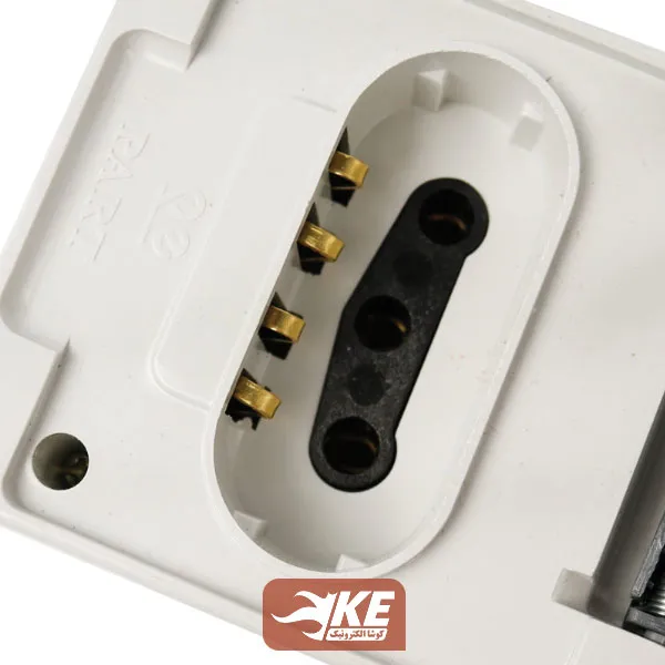 پریز روکار بارانی ارت‌دار سه‌فاز پارت