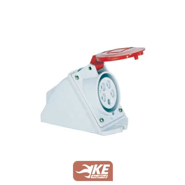 سوکت صنعتی ثابت 5شاخه 16آمپر پارت