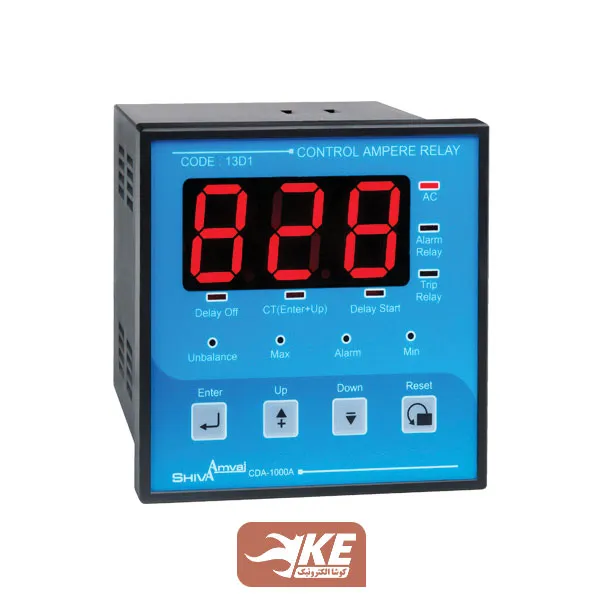 رله کنترل آمپر 96C شیوا امواج مدل 13D1