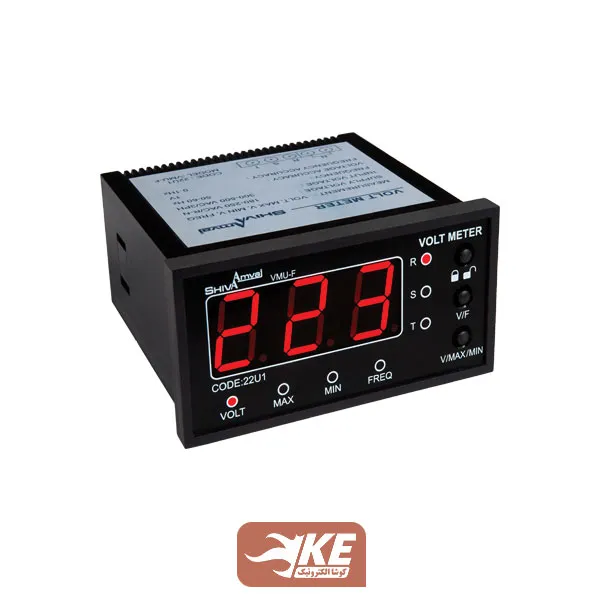 ولتمتر 96x48 شیوا امواج مدل 22u1