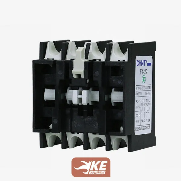 نمای پشت کنتاکت کمکی f4-22چینت