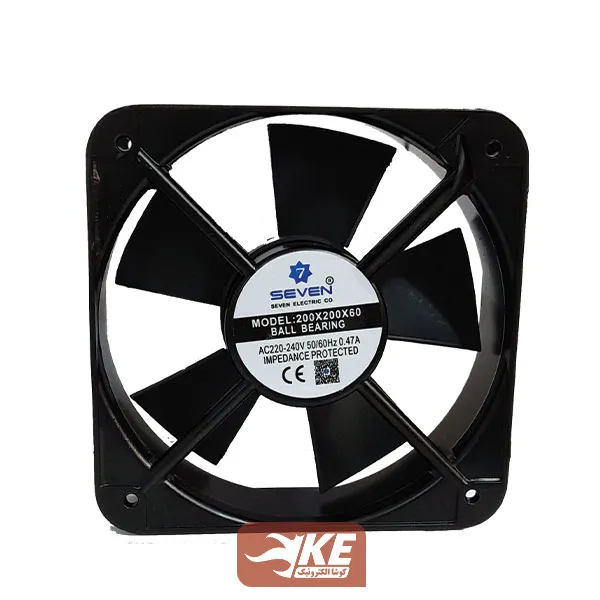 فن تابلویی بلبرینگی 20*20 برند Seven