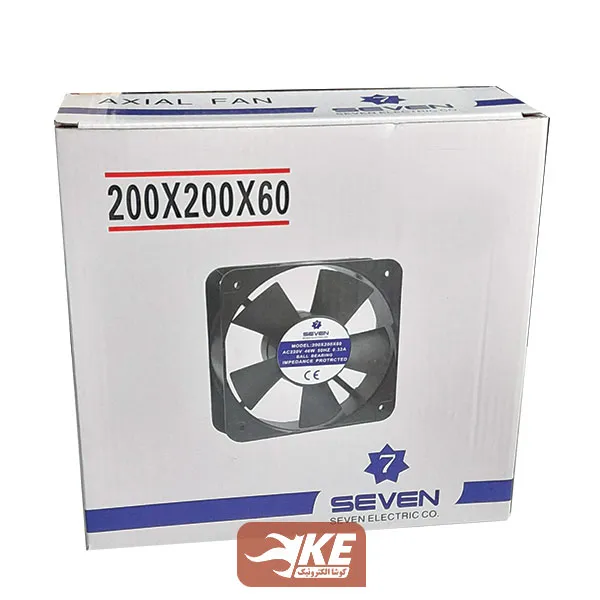 فن تابلویی بلبرینگی 20*20 برند Seven