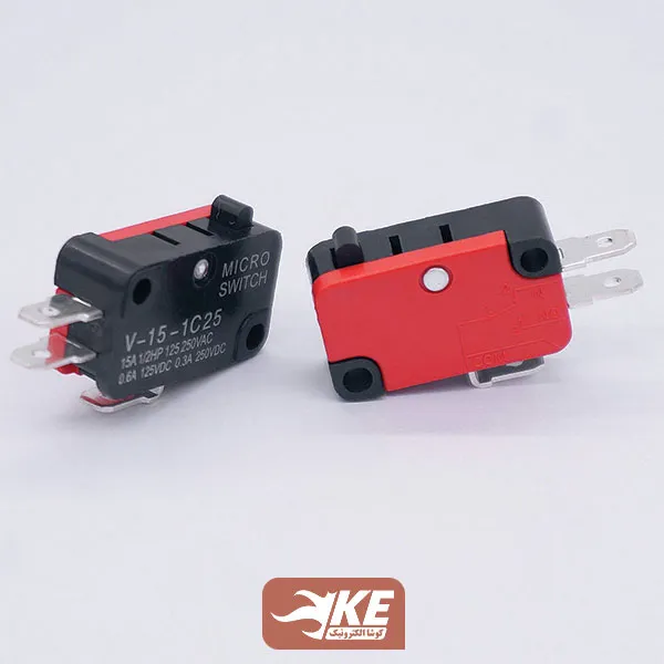 میکروسویچ فشاری V15 برند Seven