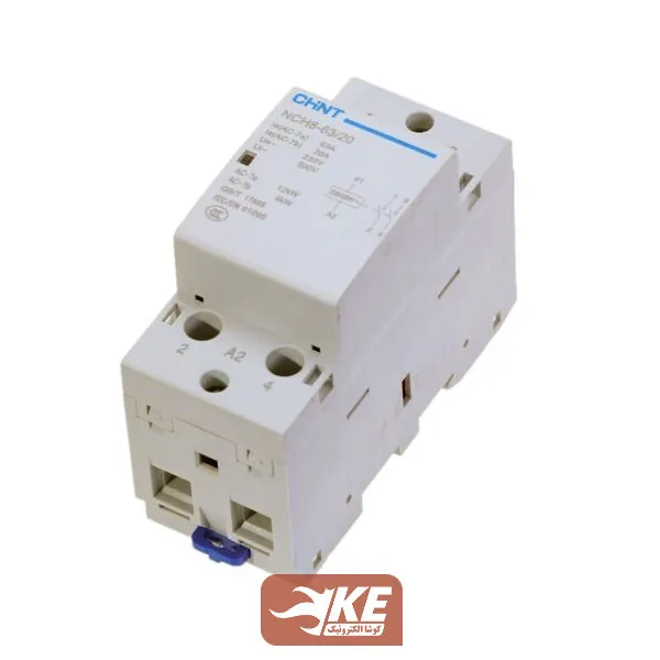 کنتاکتور بی صدا دو پل 63 آمپر چینت NCH8