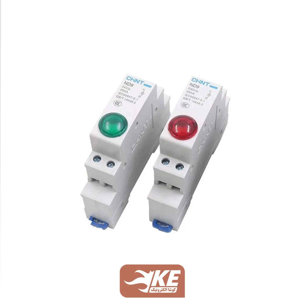 چراغ سیگنال مینیاتوری 220 ولت چینت ND9