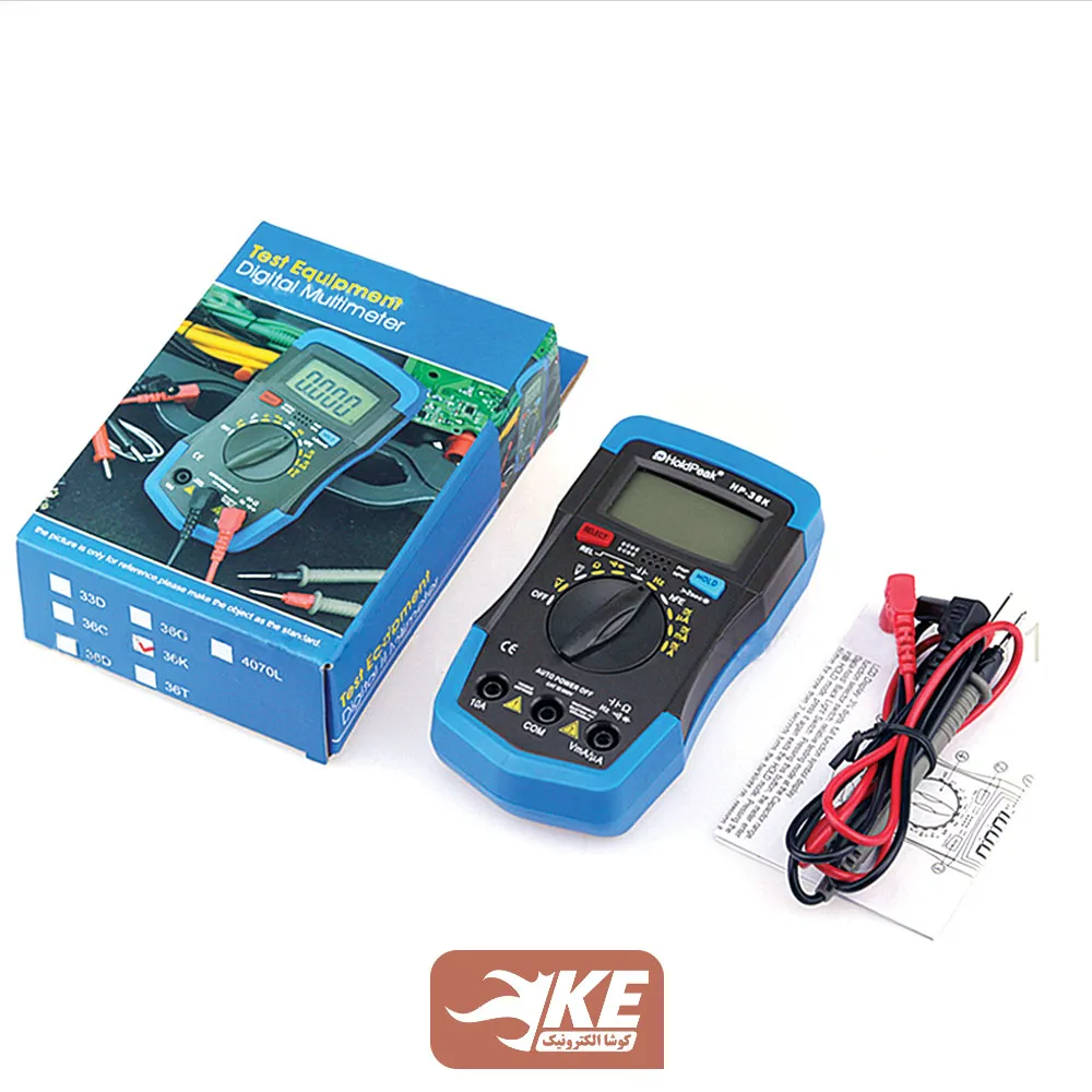مولتیمتر Auto Range مدل HP-36K برند HOLDPEAK