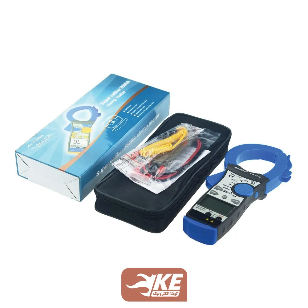 مولتی‌متر کلمپی 3000 آمپری Ac و DC مدل HP-860D برند HOLDPEAK