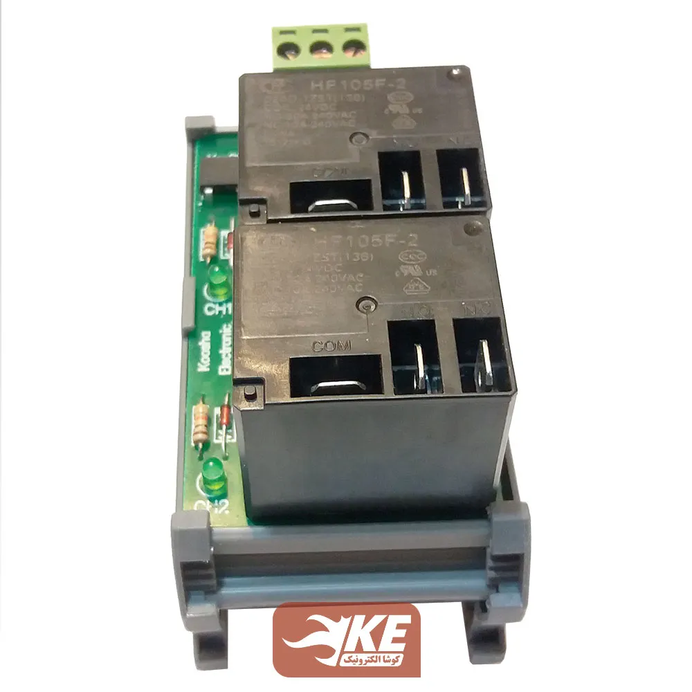 رله برد 30 آمپر 2 تایی 24 ولت هونگفا