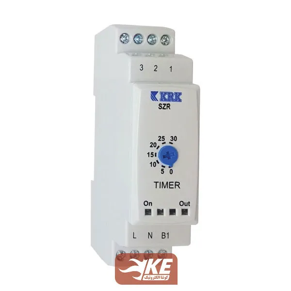 تایمر آنالوگ دقیقه ریلی KRK سری SZR