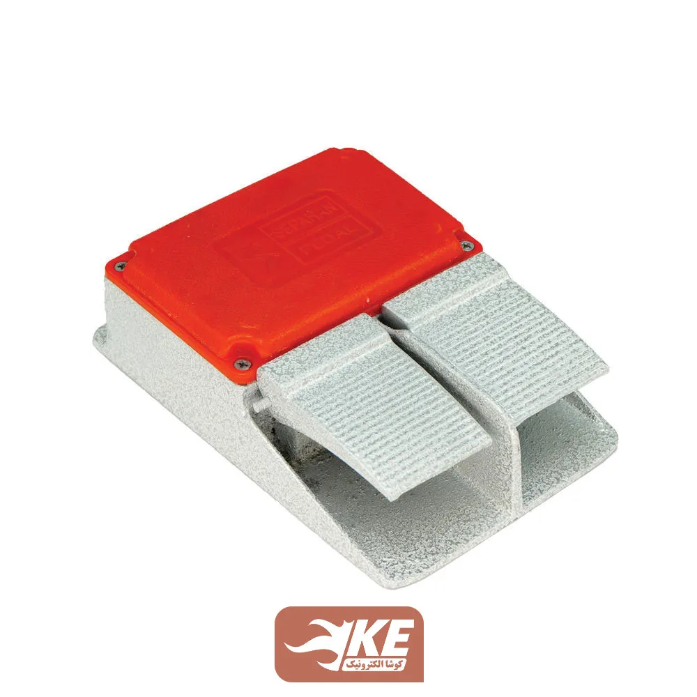 کلید پدالی دوبل بدون حفاظ سپاهان پدال