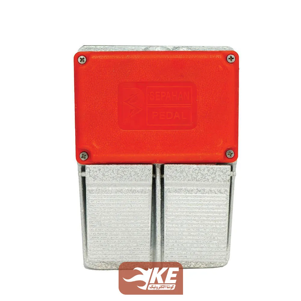 کلید پدالی دوبل بدون حفاظ سپاهان پدال