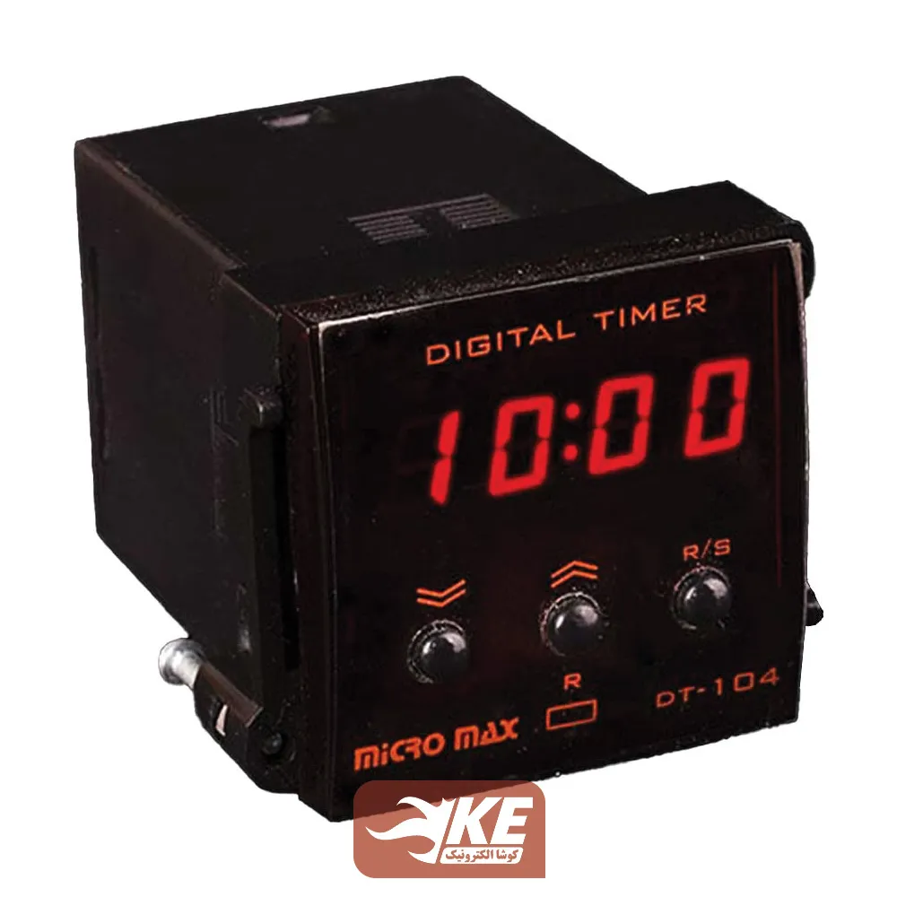 تایمر دیجیتال مولتی رنج سوکتی میکرو DT104