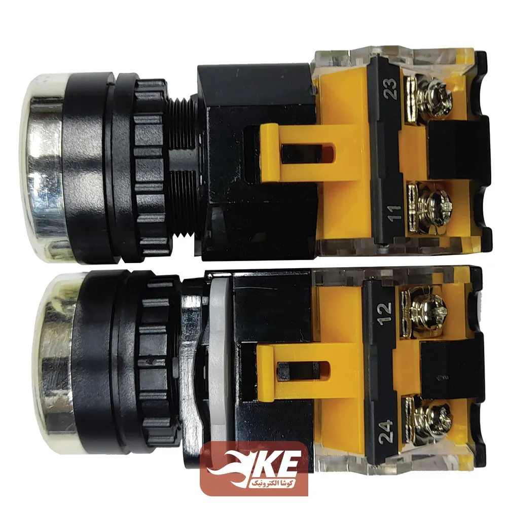 شستی استارت و استپ دو کنتاکت SE38 سون