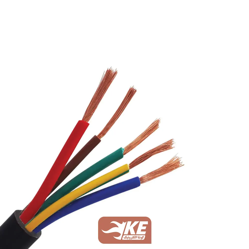 کابل افشان مسی 5 در 1 مروارید ابهر