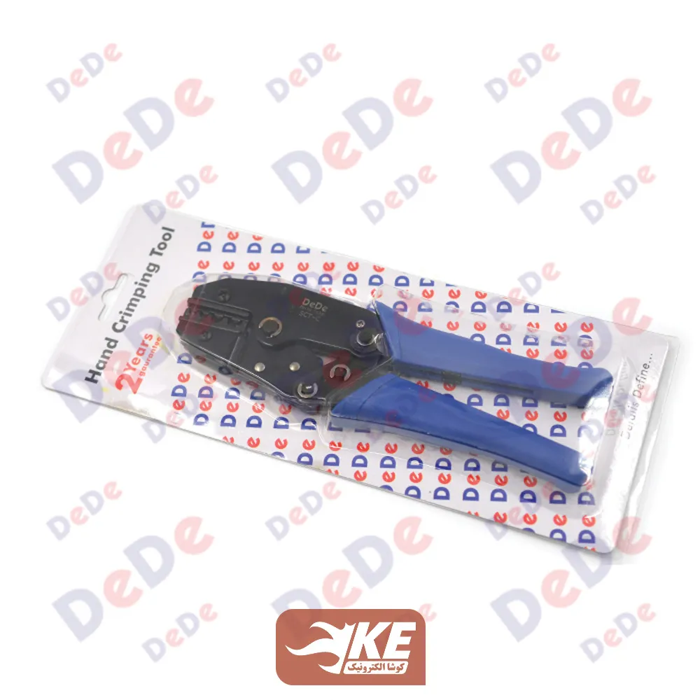 ابزار پرس سرسیم بدون روکش مدل SCT-C از سایز 1.5 تا 10 برند DeDe