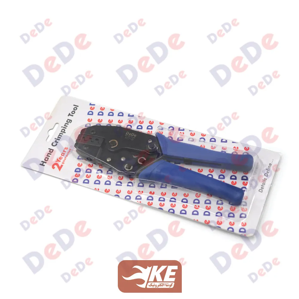 ابزار پرس سرسیم برنجی مدل SCT-D از سایز 0.5 تا 6 برند DeDe