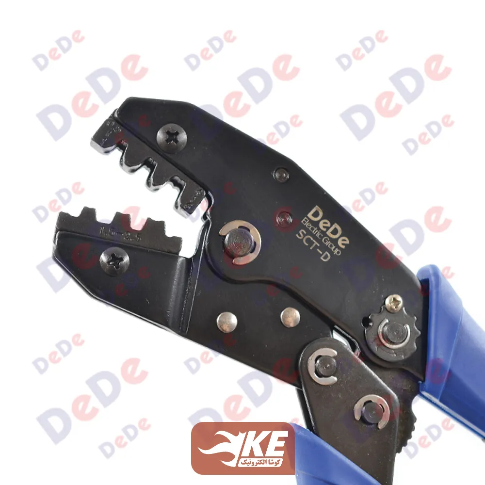 ابزار پرس سرسیم برنجی مدل SCT-D از سایز 0.5 تا 6 برند DeDe