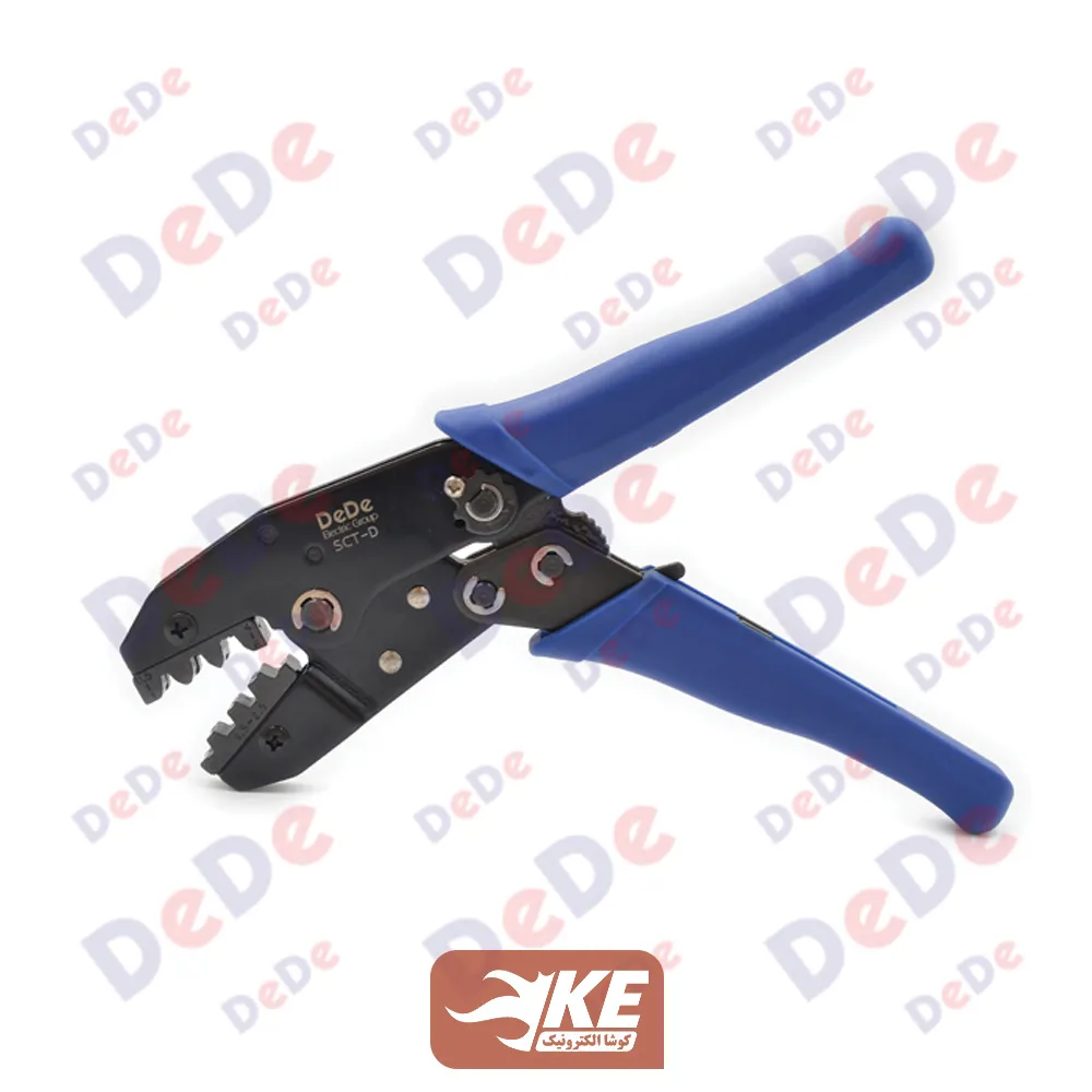 ابزار پرس سرسیم برنجی مدل SCT-D از سایز 0.5 تا 6 برند DeDe