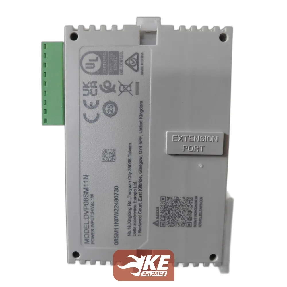 ماژول توسعه 8 ورودی دلتا مدل DVP08SM11N