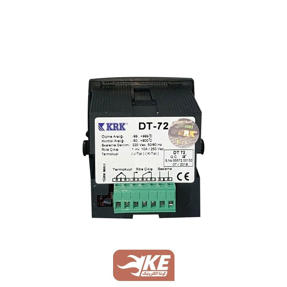 ترموستات 72 دیجیتال باریک KRK مدل DT72
