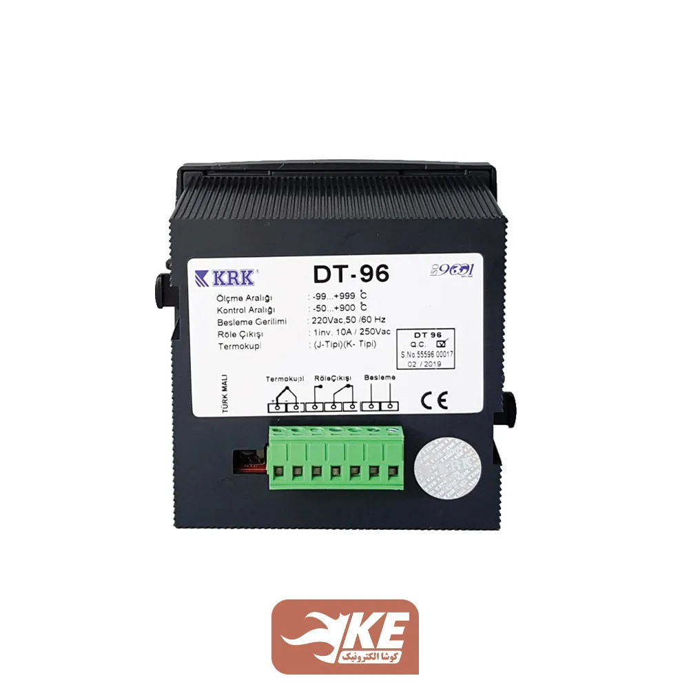 ترموستات 96 دیجیتال باریک KRK مدل DT96