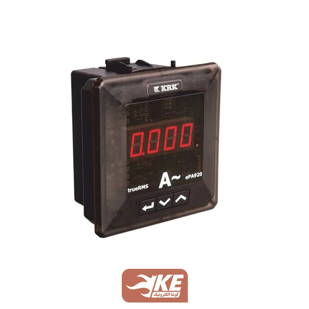 آمپرمتر تکی 96 دیجیتال رله‌دار KRK مدل EPA-96-R