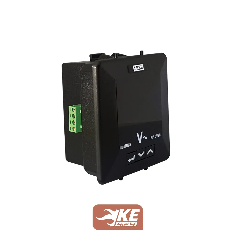 ولتمتر تکی تکفاز 96 دیجیتال رلهدار KRK مدل EPV-96-R