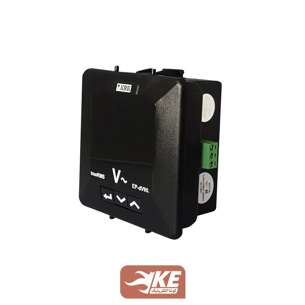 ولتمتر تکی تکفاز 96 دیجیتال رلهدار KRK مدل EPV-96-R