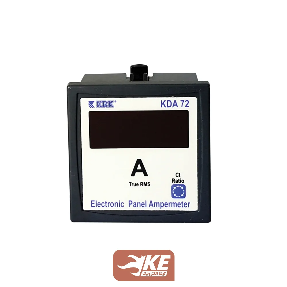 آمپرمتر تکی 72 دیجیتال KRK مدل KDA72