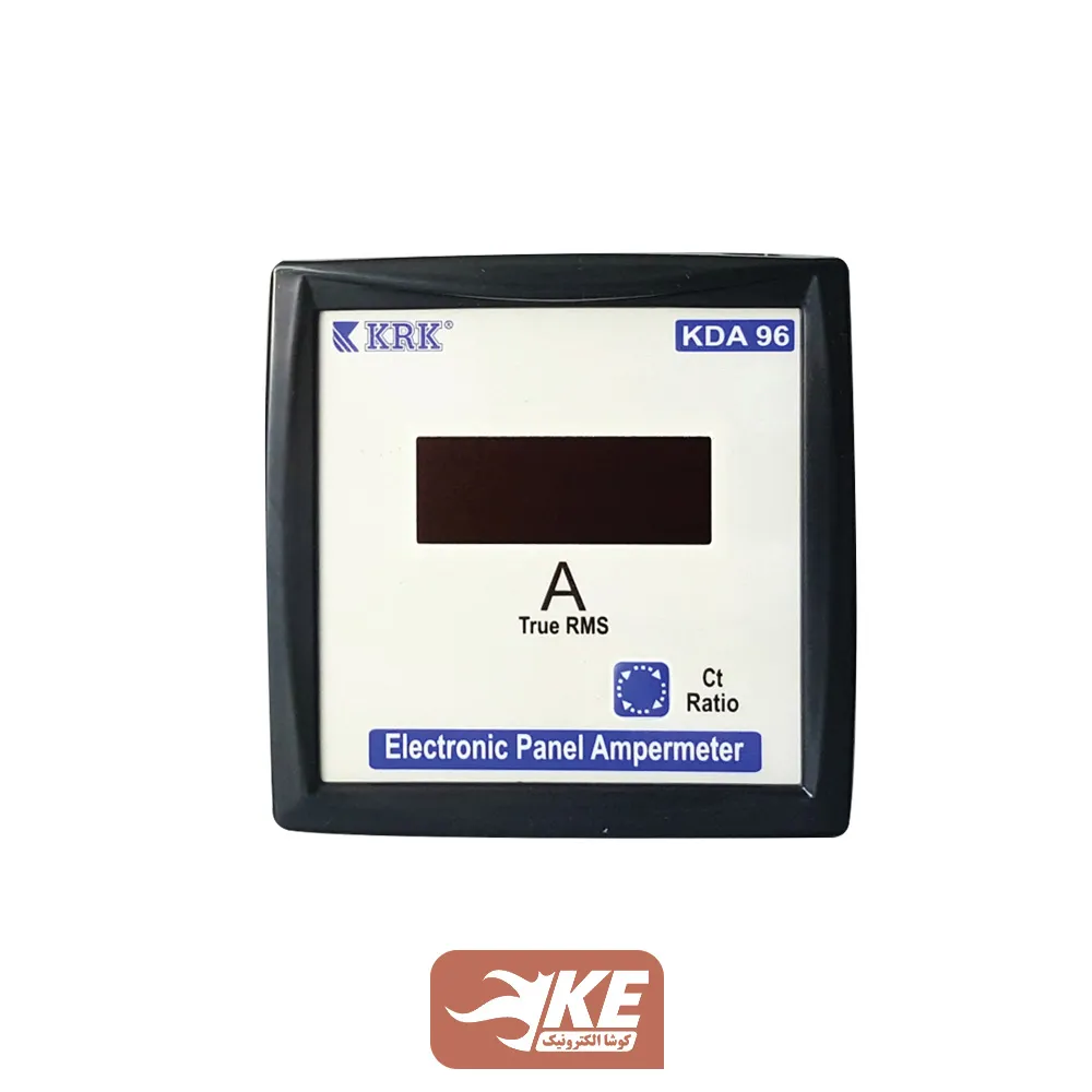 آمپرمتر تکی 96 دیجیتال KRK مدل KDA96