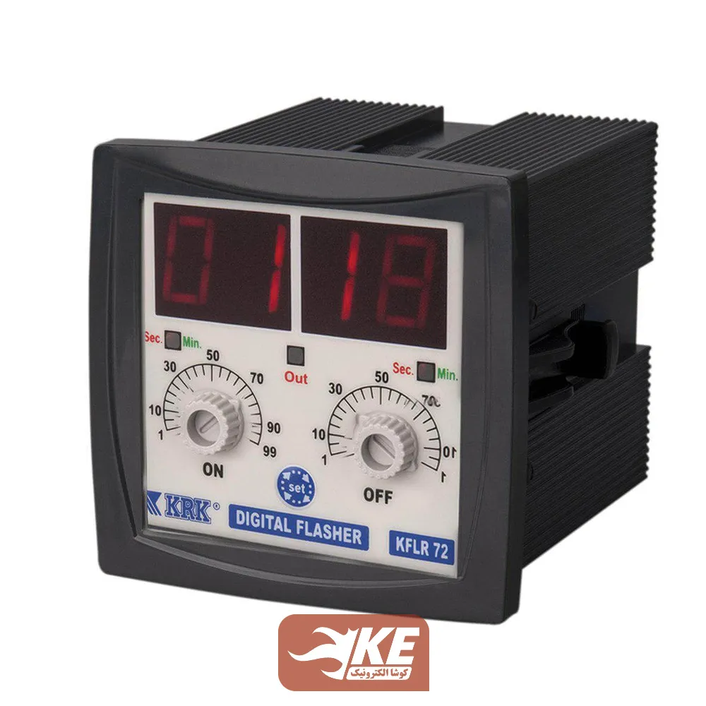 تایمر آنالوگ تابلویی KRK مدل KFLR-72