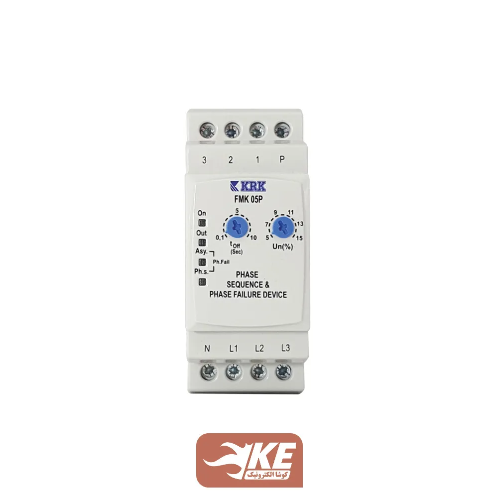 کنترل فاز با نول دو پتانسیومتری PTC کتابی KRK مدل SFMK05P