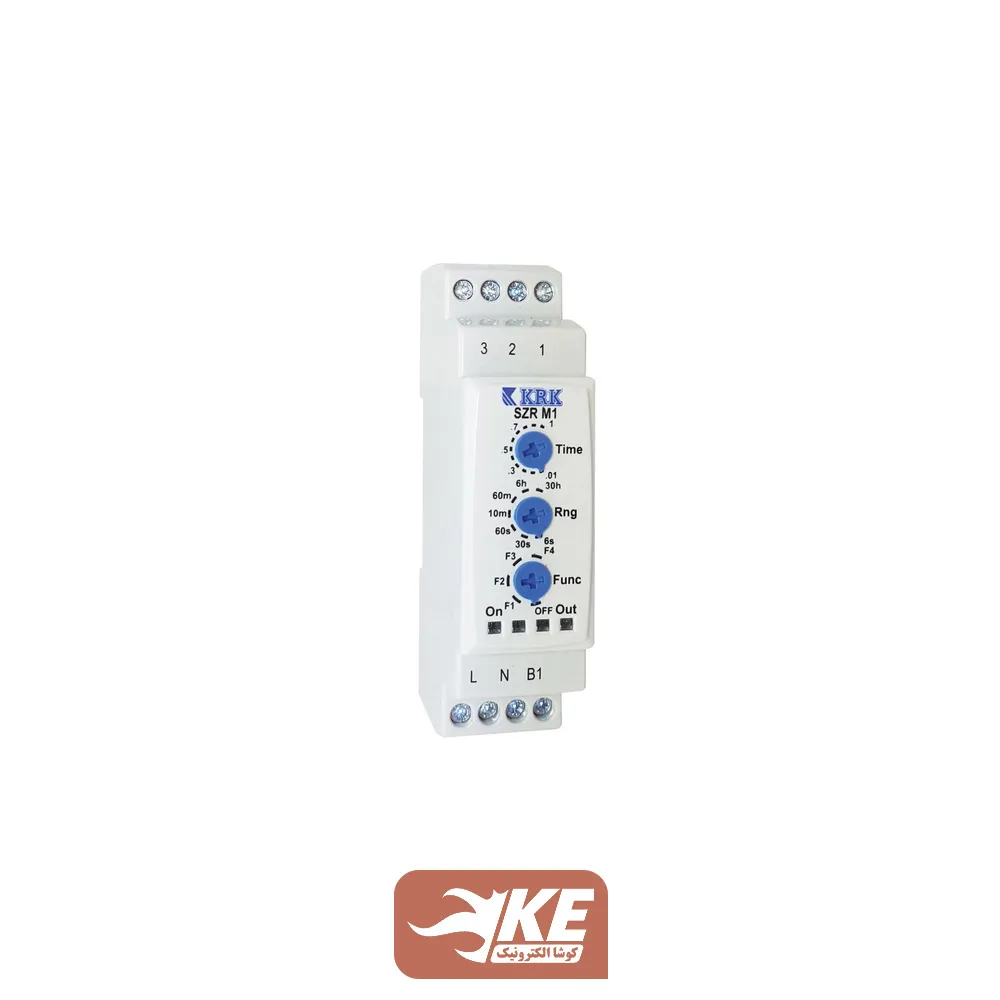 تایمر آنالوگ تکرار شونده ریلی KRK مدل SZR-M1