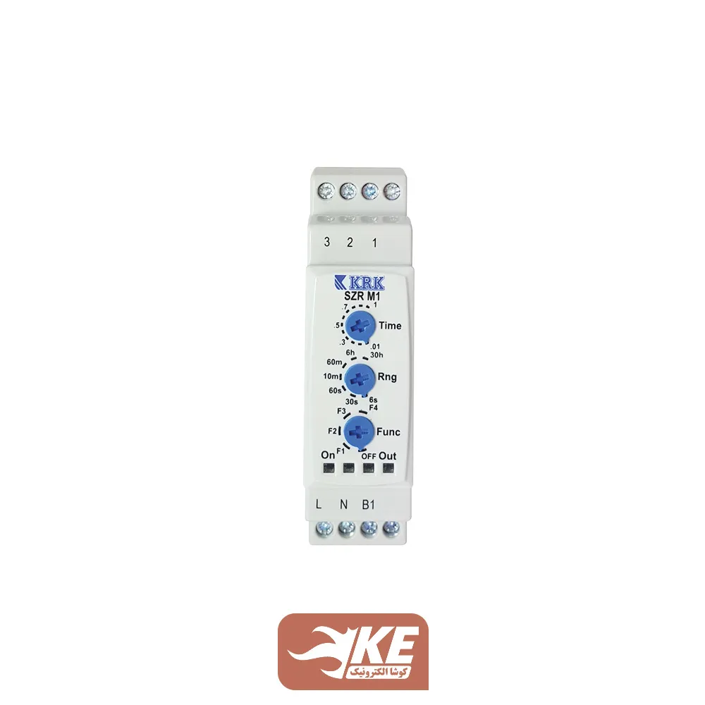 تایمر آنالوگ تکرار شونده ریلی KRK مدل SZR-M1