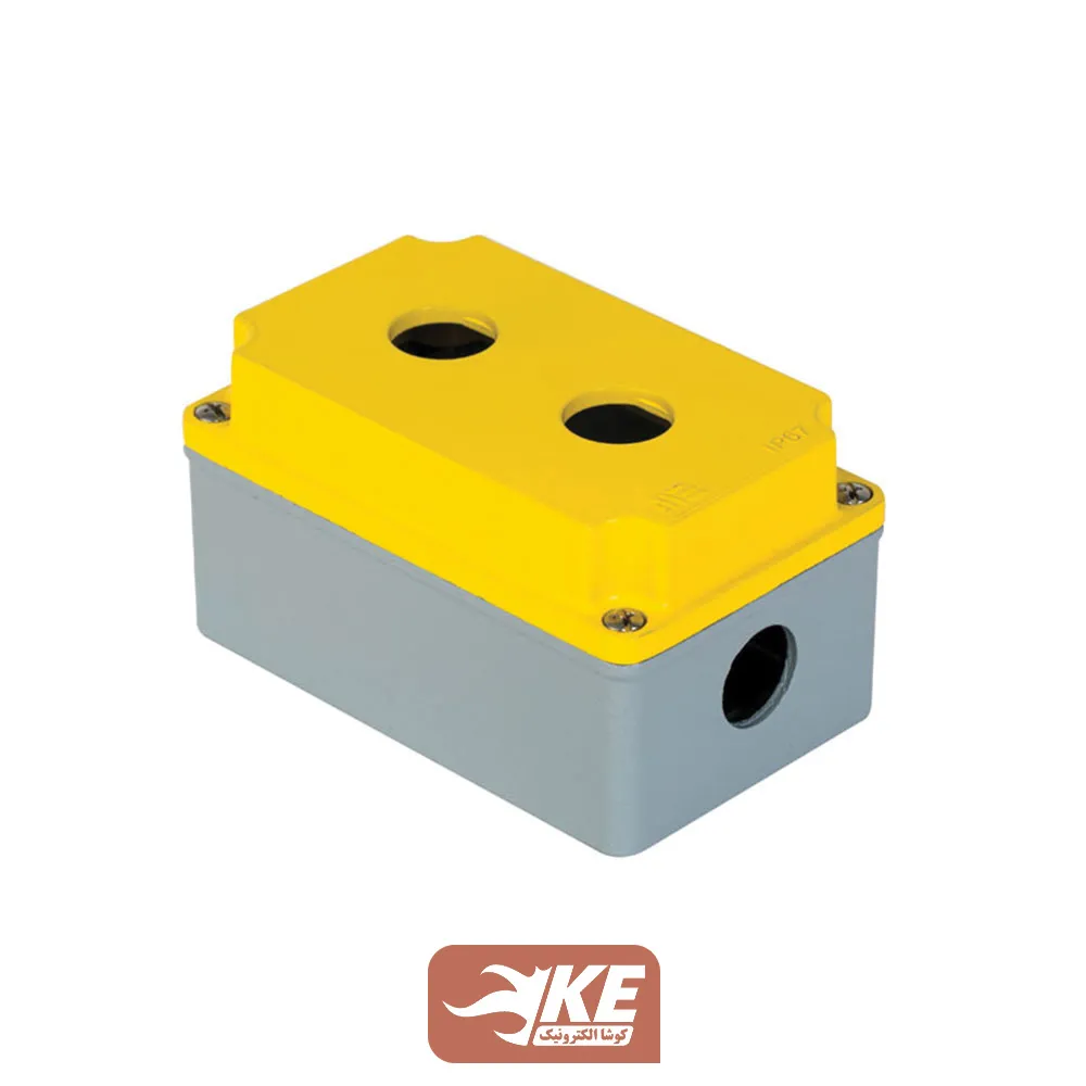 جعبه شاسی دو سوراخ آلومینیومی METE مدل 402610